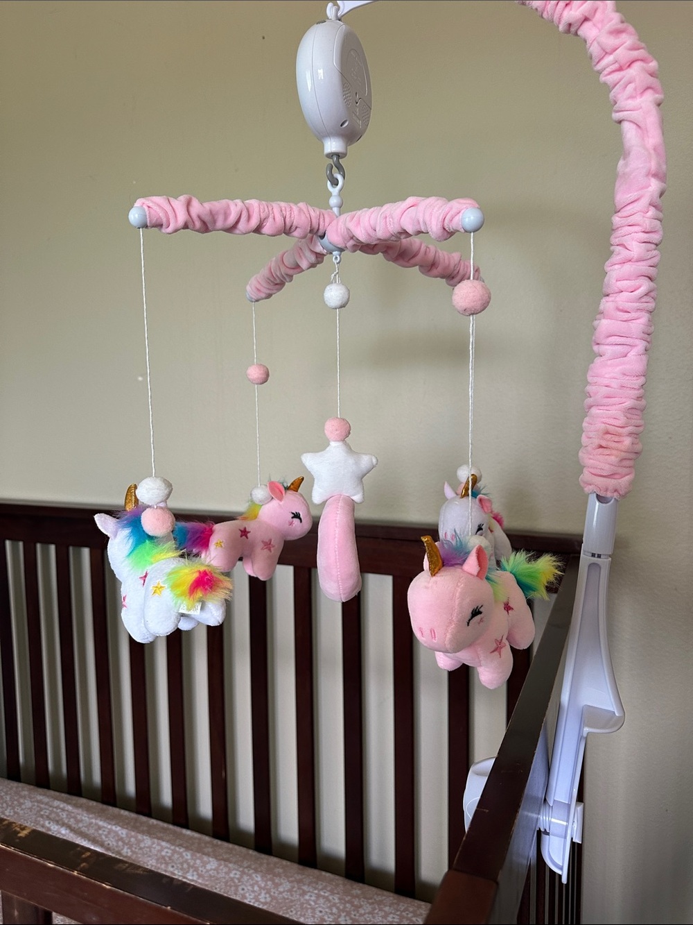 Unicorn crib mobile